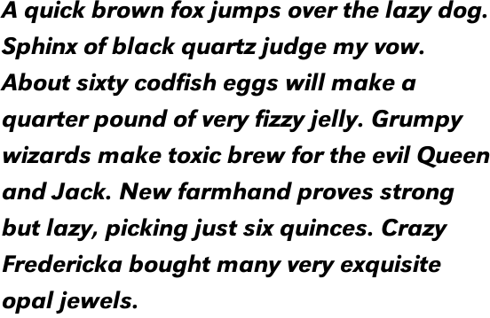 URW Grotesk Medium Italic