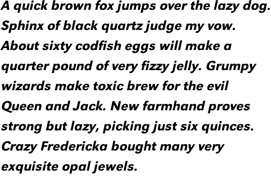 URW Grotesk Medium Oblique