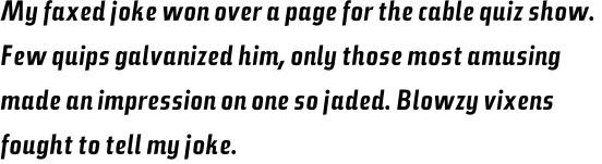 URW Topic Bold Italic