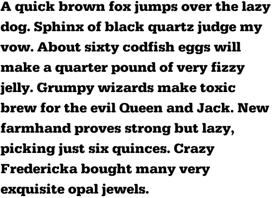 URW Typewriter Bold