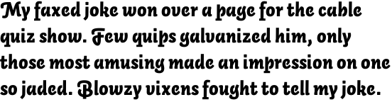 Auto 3 Black Italic LF OT