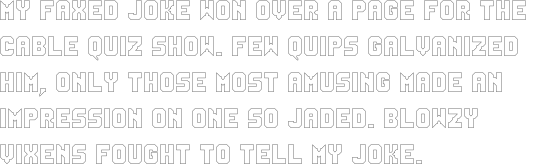 VMR Outline