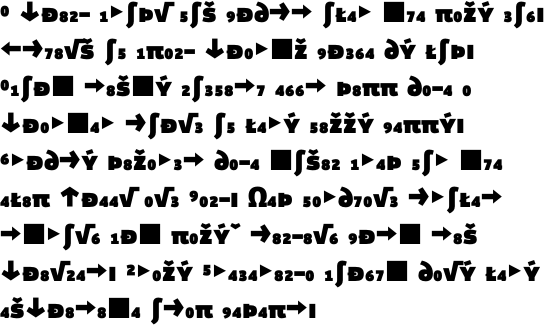 Manual Sans Caps Black Expert OT