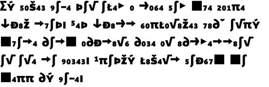 Manual Sans Caps Extra Bold Expert OT