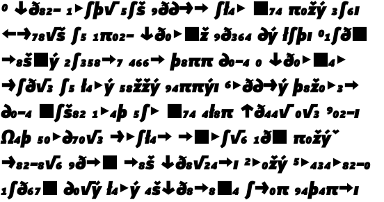 Manual Sans Italic Black Expert OT