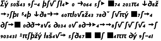 Manual Sans Italic Bold Expert OT
