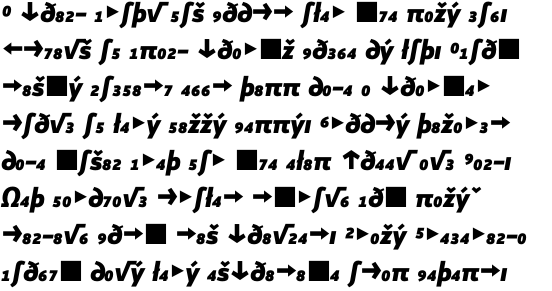 Manual Sans Italic Extra Bold Expert OT