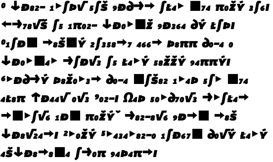Manual Sans Italic Caps Black Expert OT