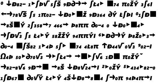 Manual Sans Italic Caps Extra Bold Expert OT