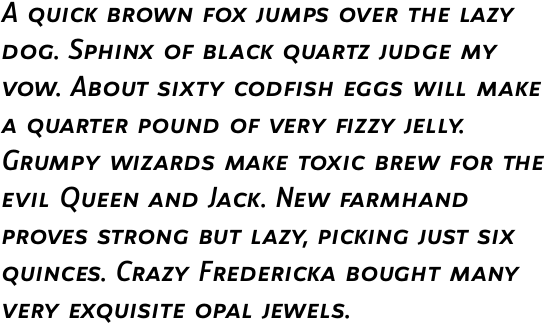 Manual Sans Italic Caps Medium TF OT