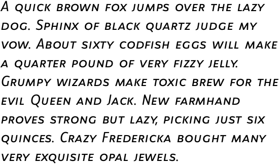 Manual Sans Italic Caps Regular LF OT
