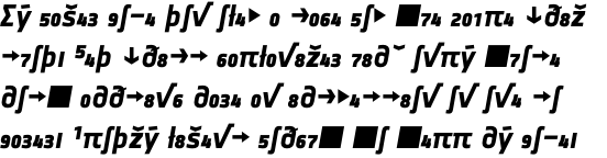 Notes Bold Italic Expert OT