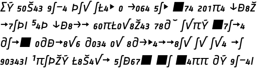 Notes Regular Italic Caps Expert OT