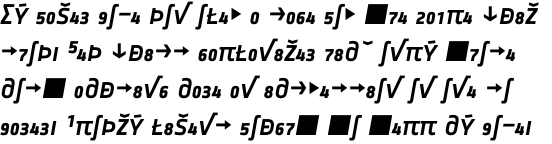Notes Medium Italic Caps Expert OT