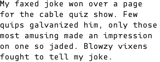 Notes Mono Regular TF OT