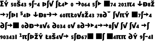 Qugard Sans Caps Extra Bold Expert OT