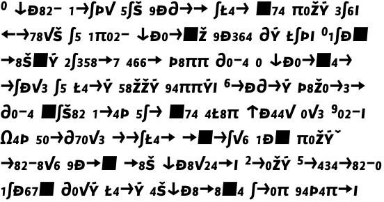 Scetbo Bold Italic Caps Expert OT