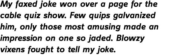 Speech Bold Italic OT