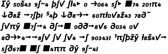 Speech Bold Italic Expert OT