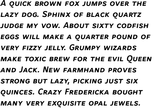 Maurea Bold Italic Caps TF OT