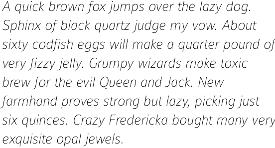 Maurea Thin Italic OT