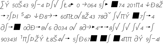 Maurea Thin Italic Caps Expert OT