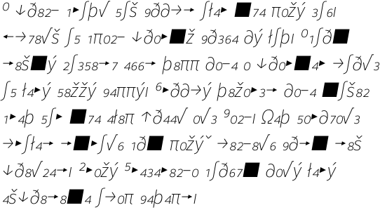 Maurea Thin Italic Expert OT