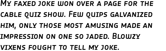 Notes Style Medium Italic Caps OT