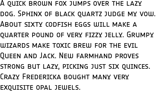 Notes Style Regular Caps TF OT