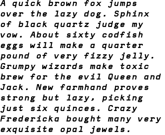 Simpson Black Italic
