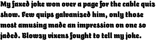 Fakir Black Italic