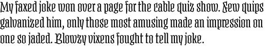 Fakir Display Regular Condensed OT
